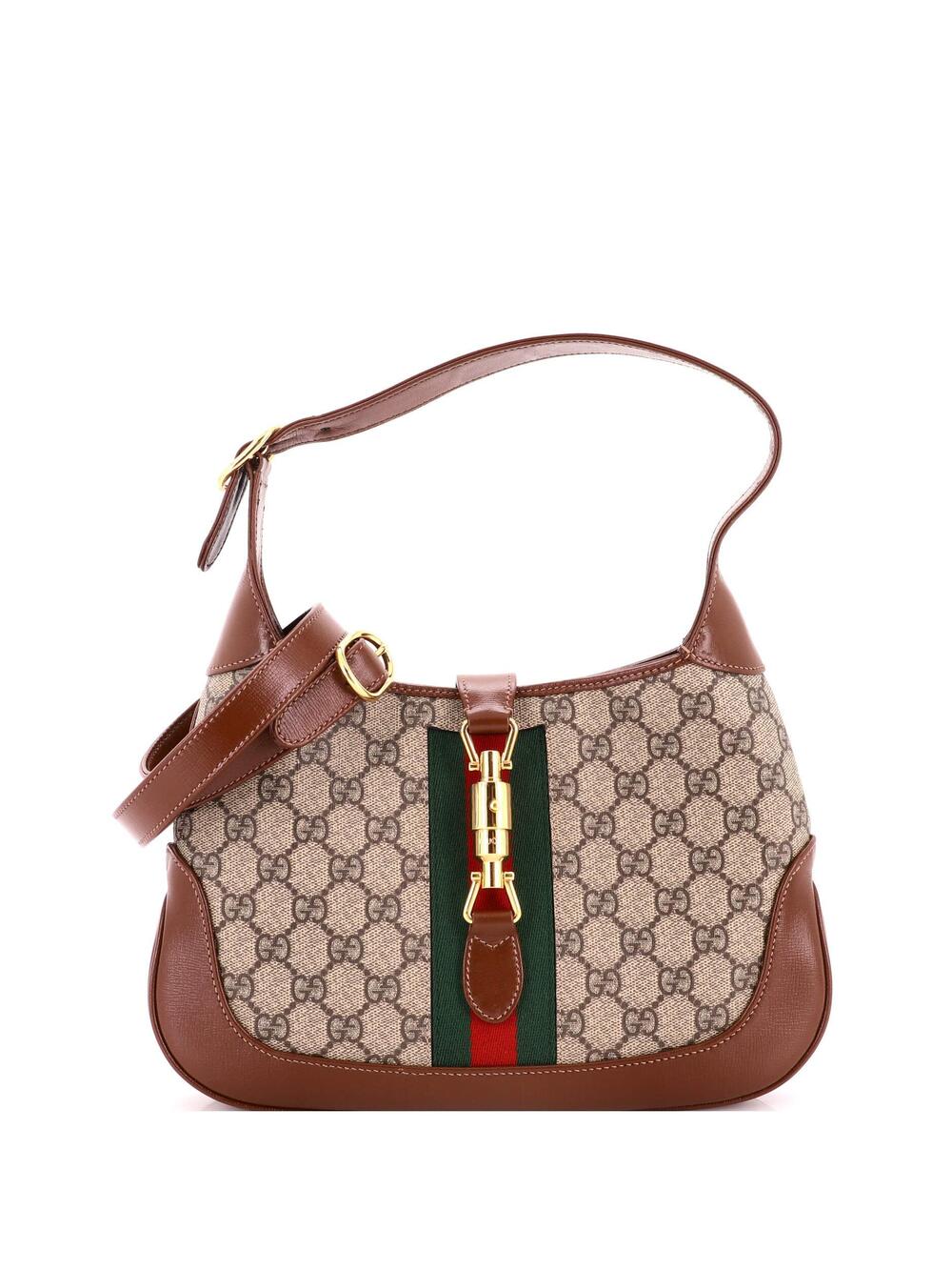 Gucci Jackie Hobo Gg Coated Canvas #365368G22B